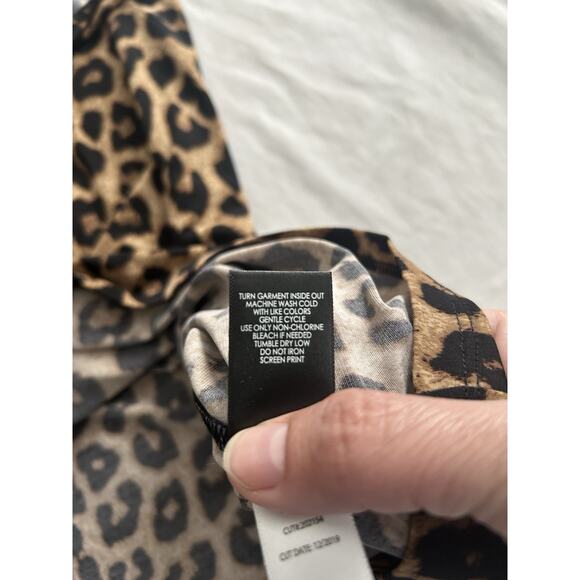 Torrid Leopard Print Button Front Tank Camisole Womens Size 2X Fun NWT - Picture 6 of 8